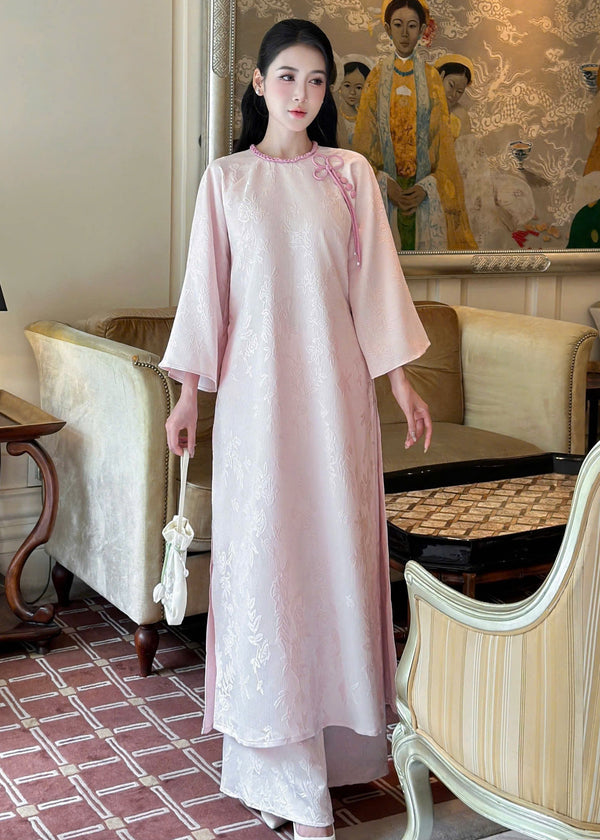 Modern Jacquard Taffeta Modernize Ao Dai
