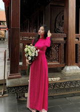 Brocade Silk Ao Dai