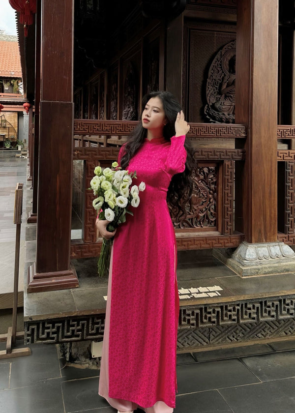 Brocade Silk Ao Dai