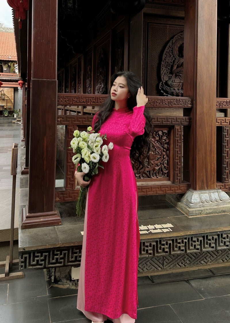 Brocade Silk Ao Dai