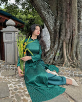 Brocade Silk Ao Dai