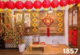 Tet Holiday Backdrop