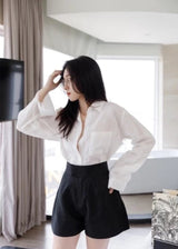 Pure Linen Shorts