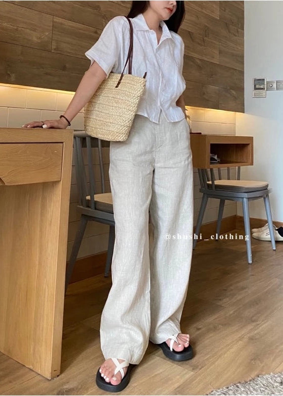 Pure Linen Pants