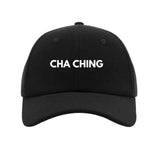 Mũ lưỡi chai thêu chữ "Cha Ching" / "Cha Ching" Embroidered Hat