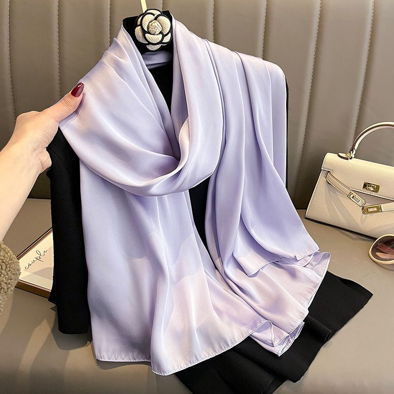 Satin Plain Scarf