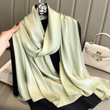 Satin Plain Scarf