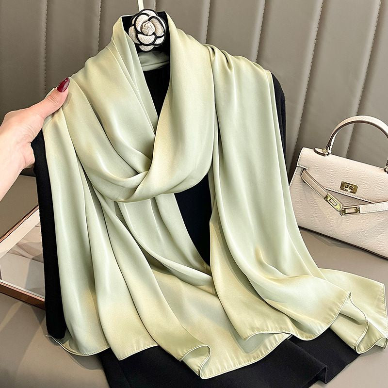 Satin Plain Scarf