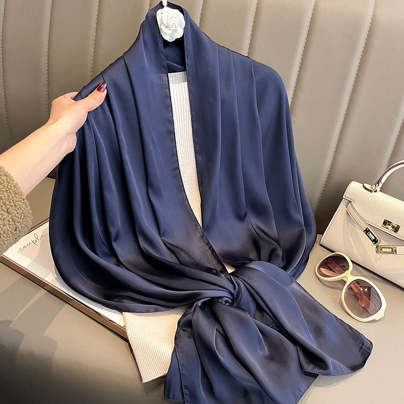 Satin Plain Scarf