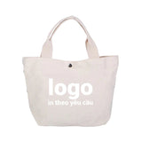 Tui Vải Canvas Có Cúc Bấm In Theo Yêu Cầu 35x30x10cm (Copy)