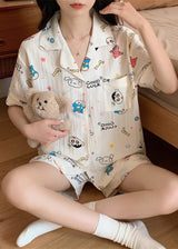 Cute Printed Pajamas
