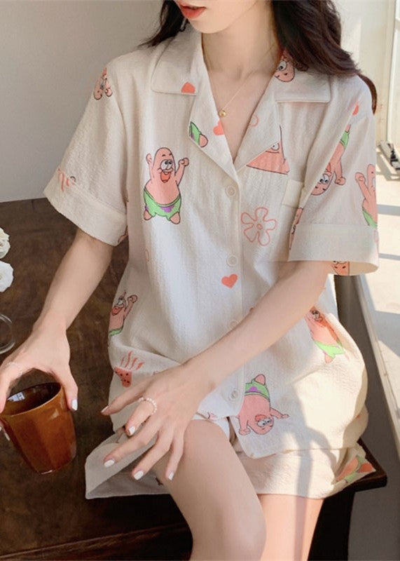 Cute Printed Pajamas