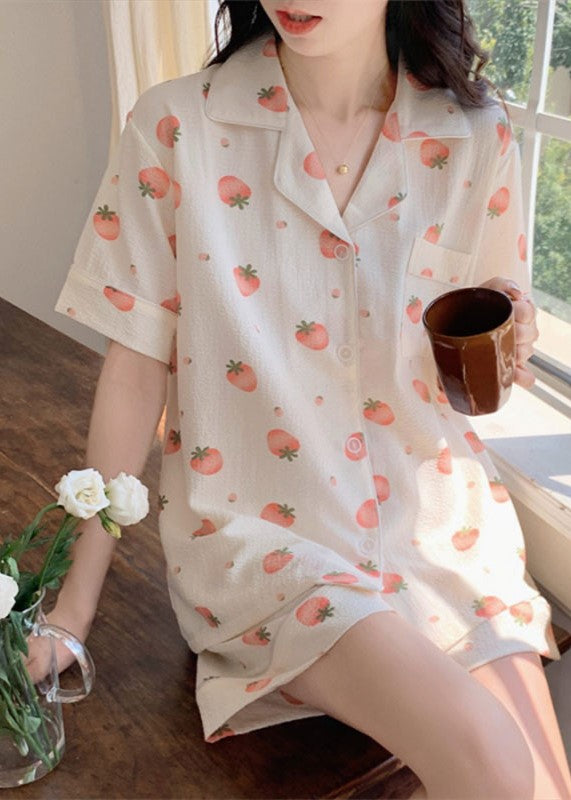 Cute Printed Pajamas