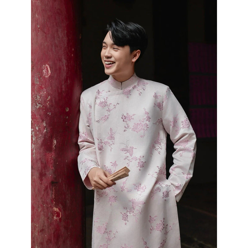 Floral Ao Dai For Men
