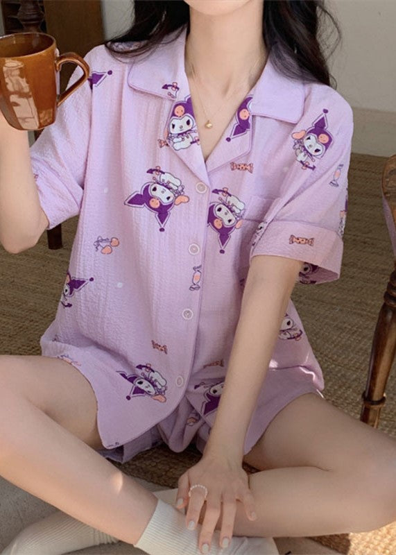 Cute Printed Pajamas