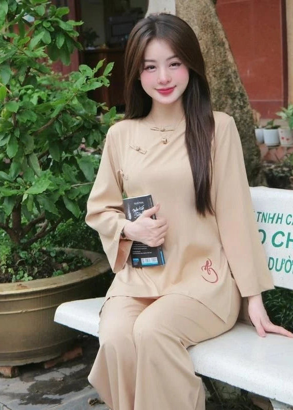 Calligraphy Letters Monk Robes