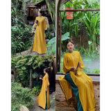 Silk Loose Ao Dai