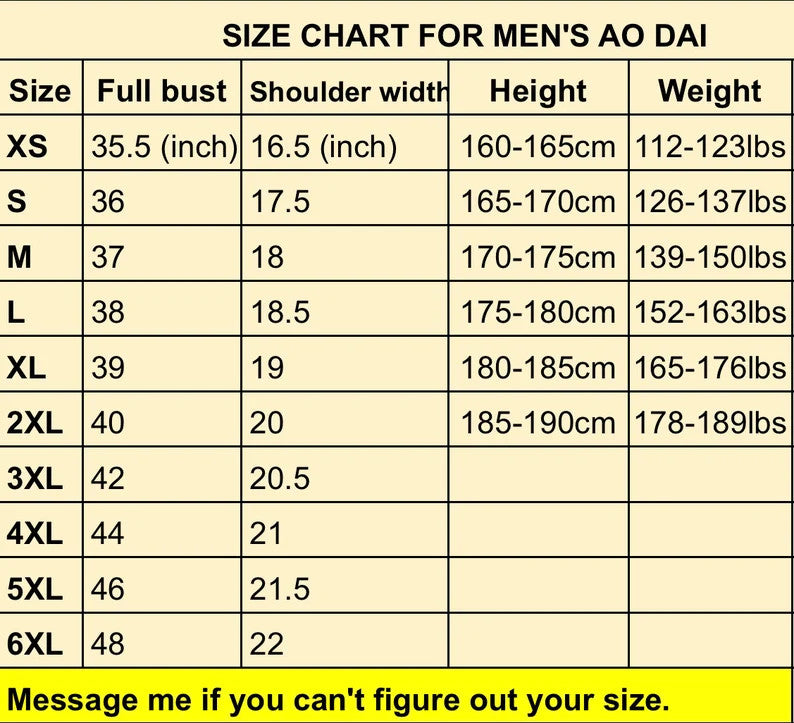 Silk Embroidered Ao Dai For Couples