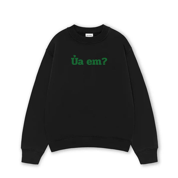 Áo Sweater Form Rộng In Uả Em ?