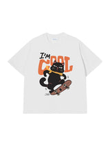 Áo Thun Cool Black Cat