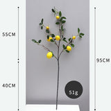 Artificial Small Lemon Tree Branch