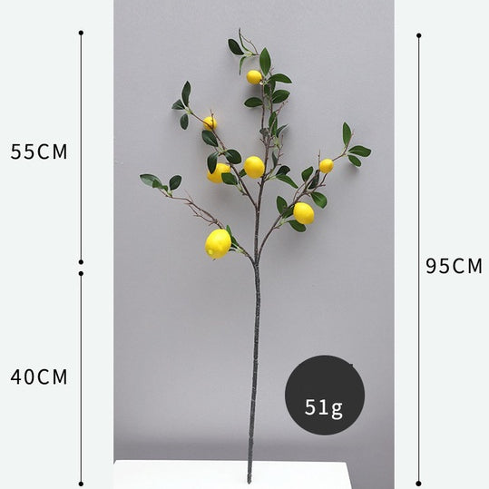 Artificial Small Lemon Tree Branch