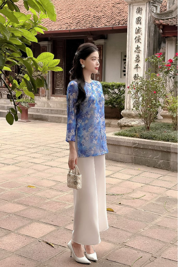 Flowers Buddhist Clothing Set
