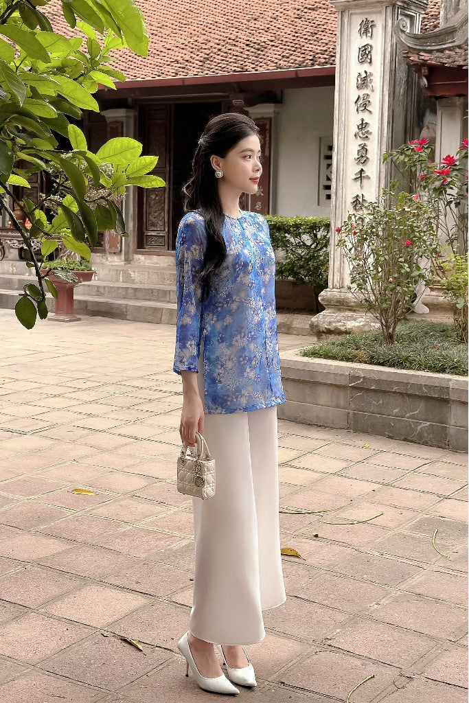 Flowers Buddhist Clothing Set