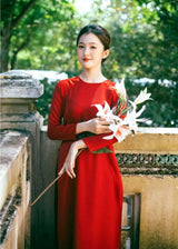 Silk Loose Ao Dai