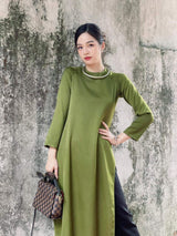 Silk Loose Ao Dai