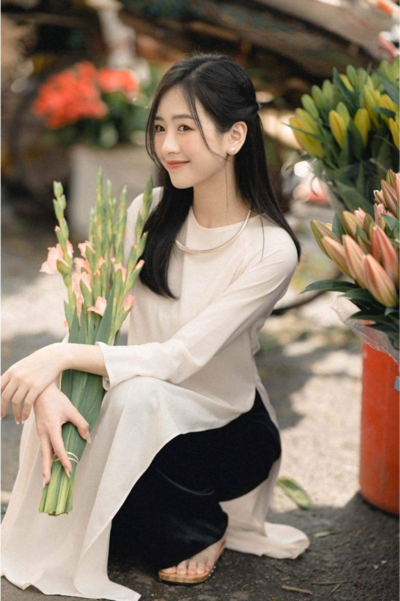 Silk Loose Ao Dai