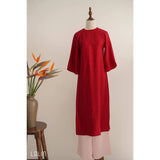 Silk Ao Dai With Bows