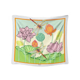 Lotus Lake Silk Scarf
