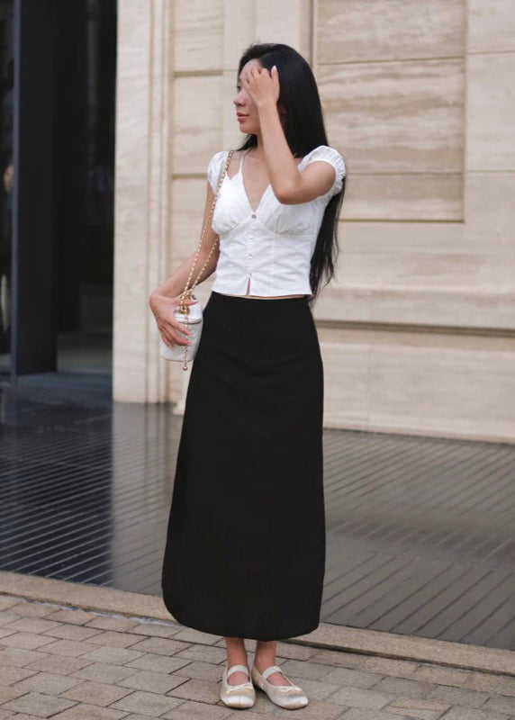 Linen Basic Skirt