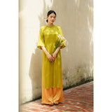 Silk Ao Dai With Bows
