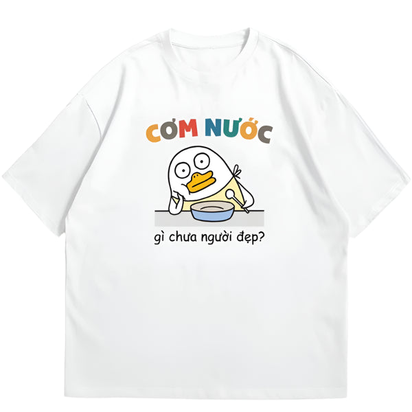 Áo Thun Cơm Nước Gì Chưa Người Đẹp