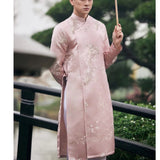 Light Pink Ao Dai For Men