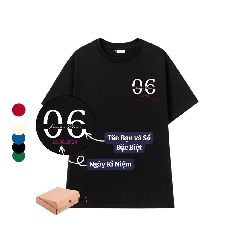 Date Personalized T-Shirt