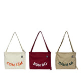 15 Inch Canvas Crossbody Bag
