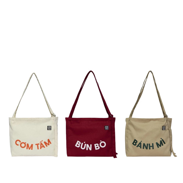 15 Inch Canvas Crossbody Bag