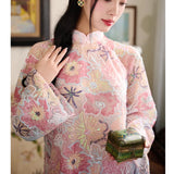 Sequined Modernized Ao Dai