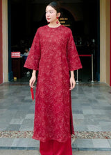 Rose Modernized Ao Dai