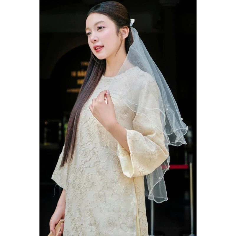 Rose Modernized Ao Dai