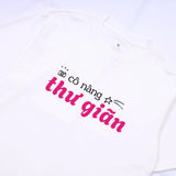Áo Thun  Cô Nàng Thư giãn Chill Girl