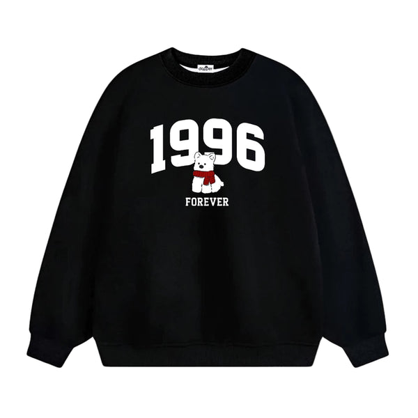 Áo Sweater Nỉ Bông Năm Sinh Gấu