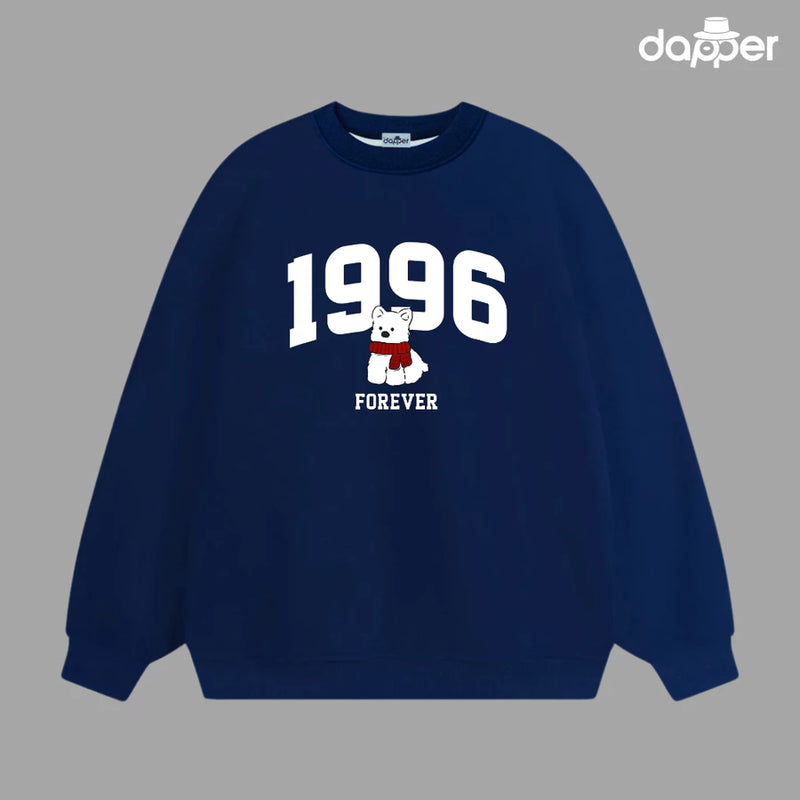 Áo Sweater Nỉ Bông Năm Sinh Gấu