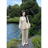 Bodhi Leaves Embroidered Monk Robes