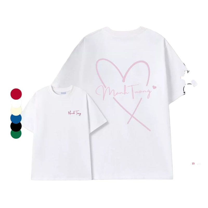 Name Heart Personalized T-Shirt