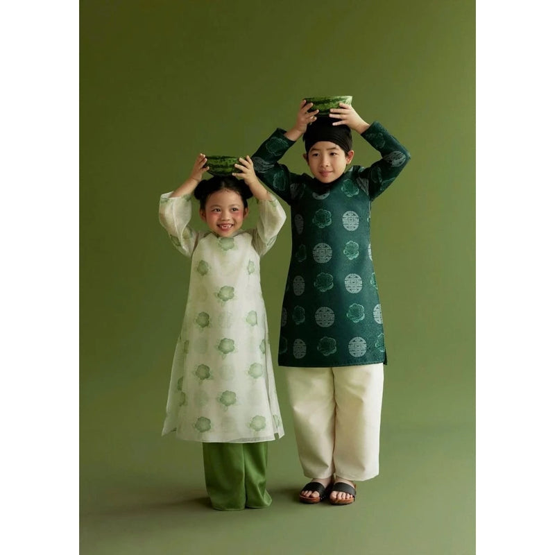 Red Tradtional Ao Dai