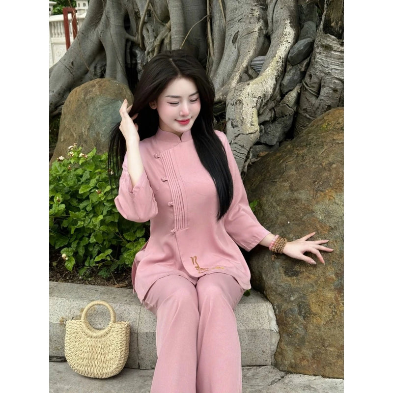 Calligraphy Letters Monk Robes